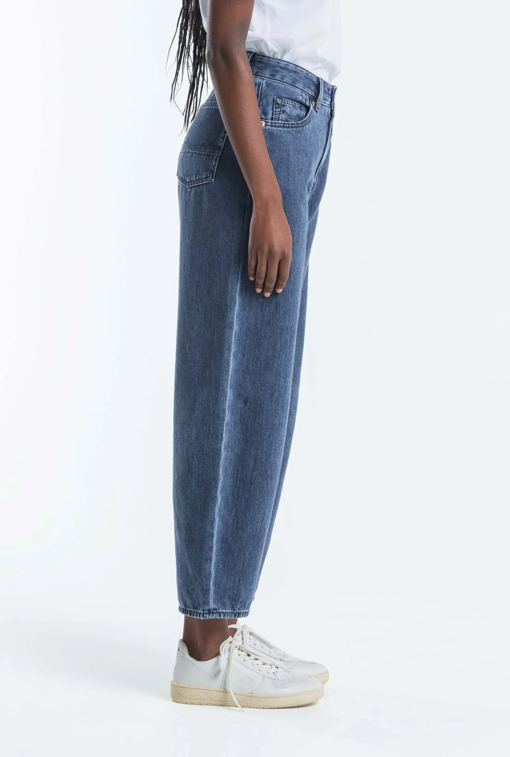 Blauwe jeans leila lengte 31 - Afbeelding 3