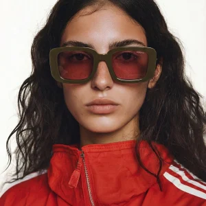 Groene zonnebril enno meadow