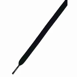 Lacy schoenveters Flatties zwart 130cm 10mm