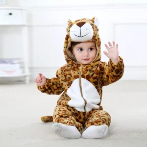 Budino Baby Pakje Luipaard Bruin