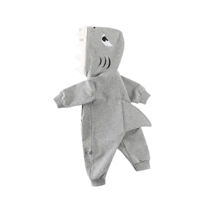 Budino Baby Pakje Haai Grijs