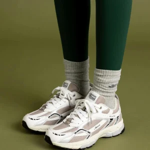 Sneakers the re-run white silver