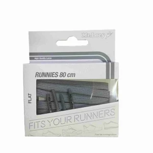 Mr. Lacy schoenveters runnies Grey 80cm 7mm
