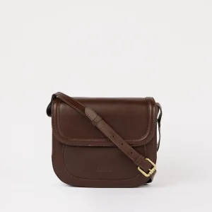 Chocolate crossbody tas nina