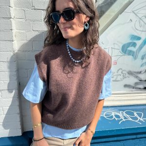 Donkerbruine spencer fabinino