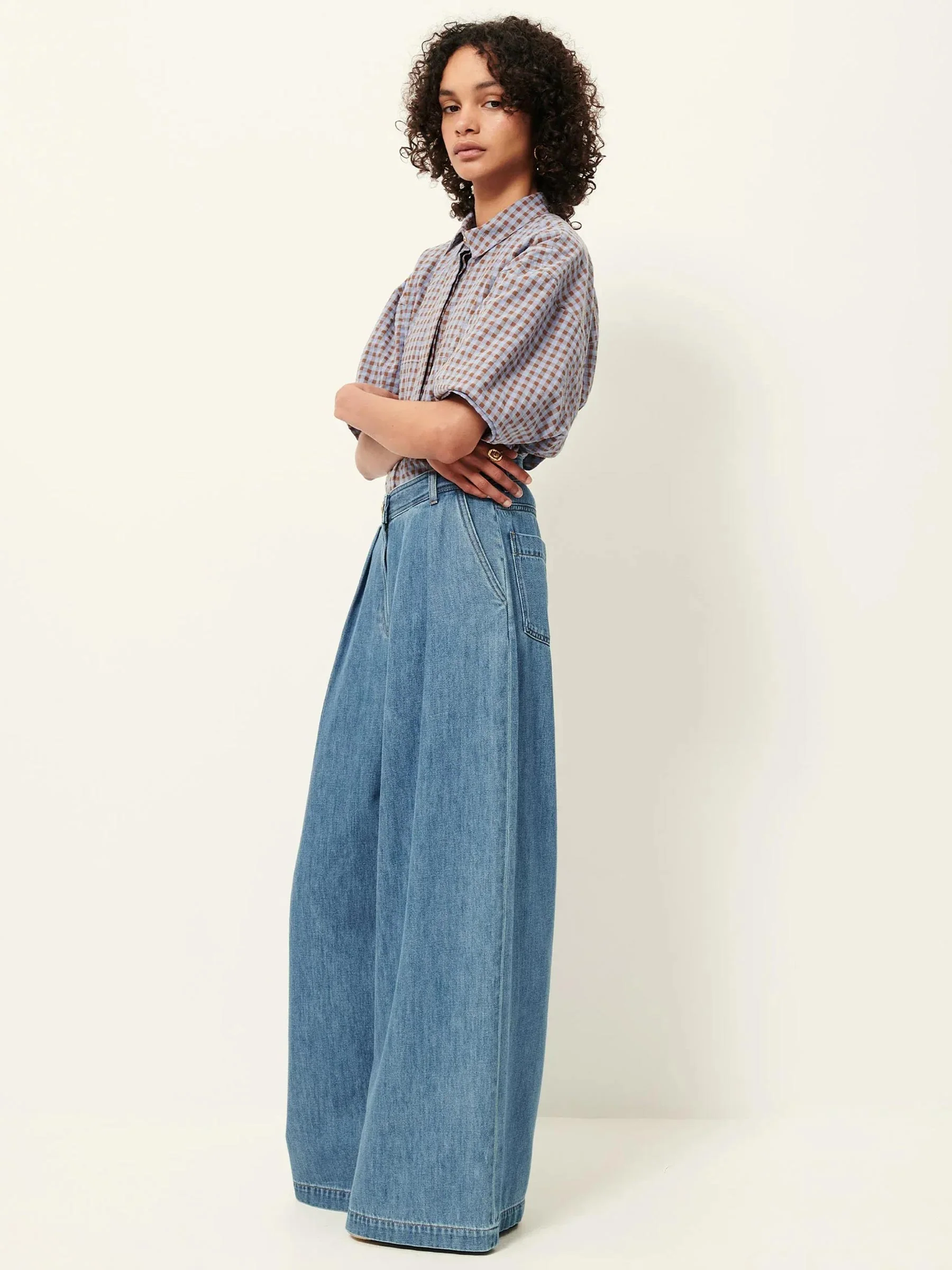 Wide leg denim diegui - Afbeelding 5