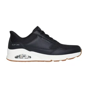Skechers Uno Banksia Slip-Ins Heren Sneaker Zwart