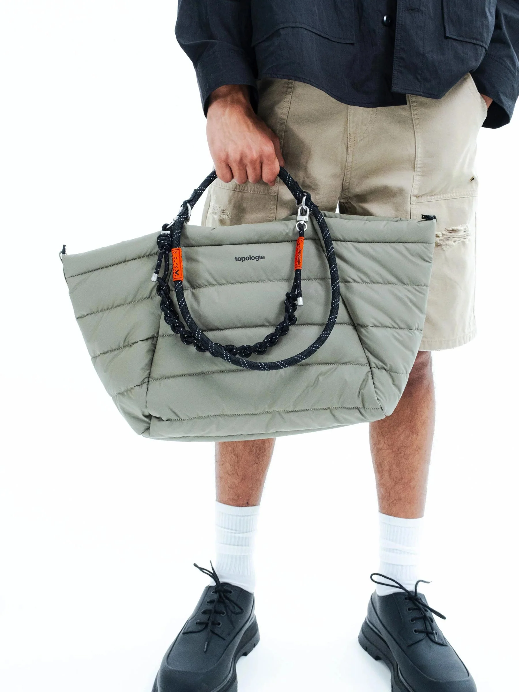 Marche tote medium moss puffer - Afbeelding 4