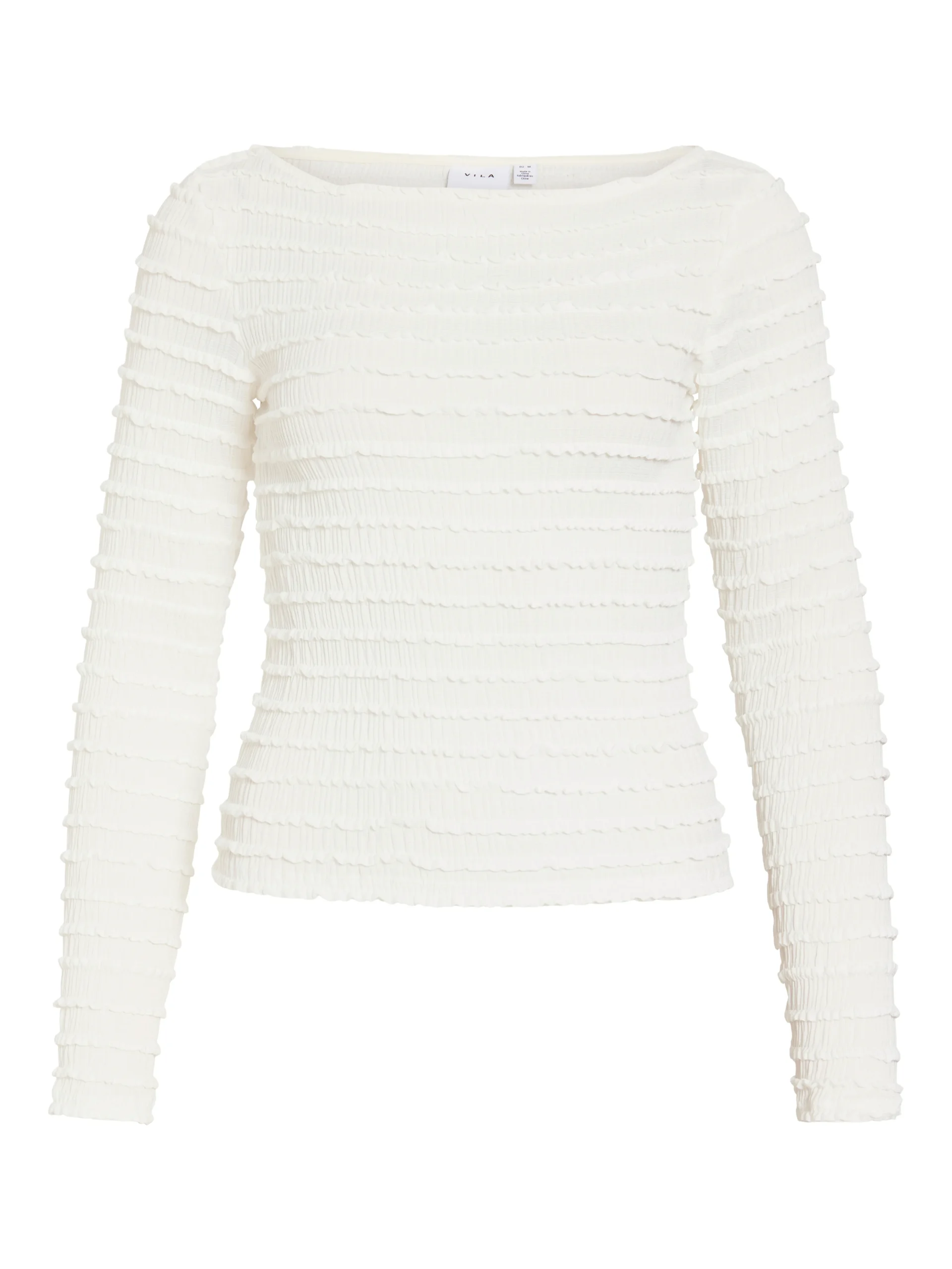 Vilisabeth L/s Top - Wit - Afbeelding 3