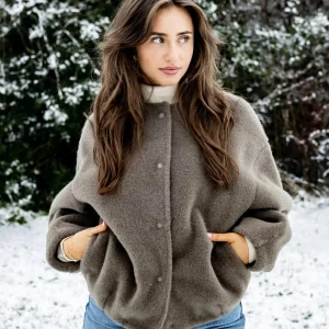 Wollen jas jag felted