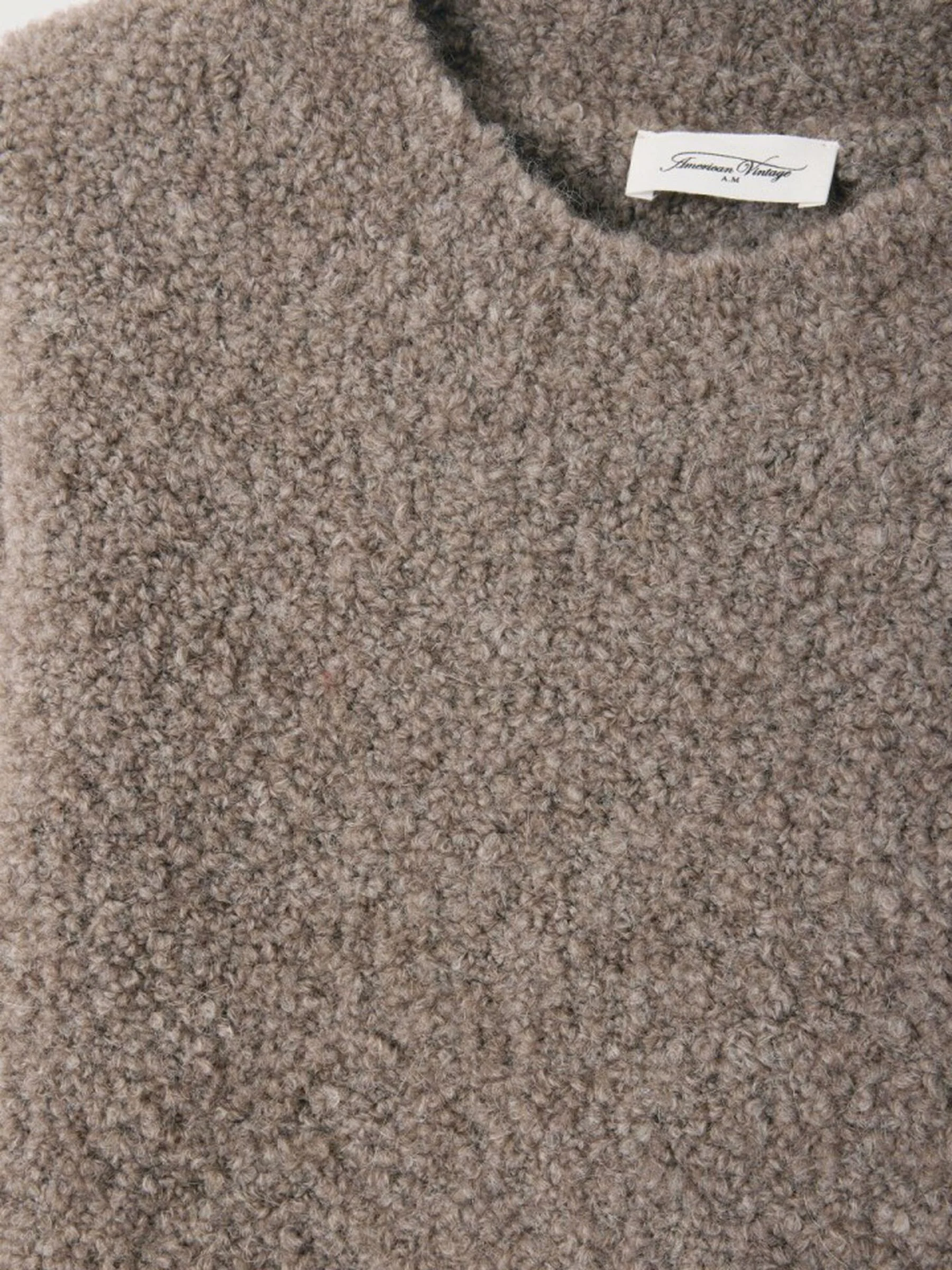 Bruine wollen trui zolly - Afbeelding 9