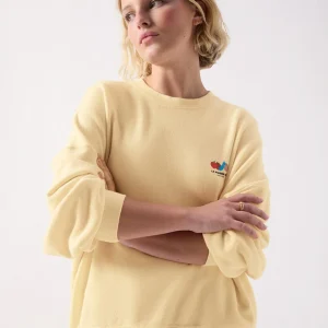 Lichtgele sweater atubay