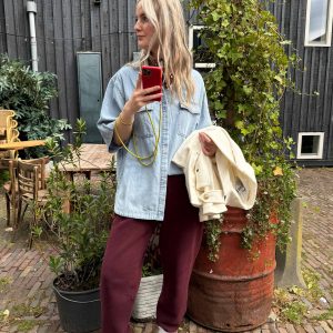 Bordeaux joggingsbroek izubird