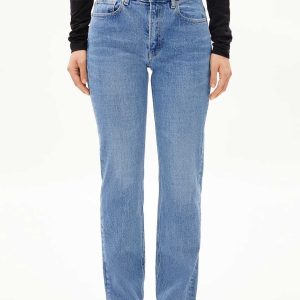 Blauwe jeans carenaa