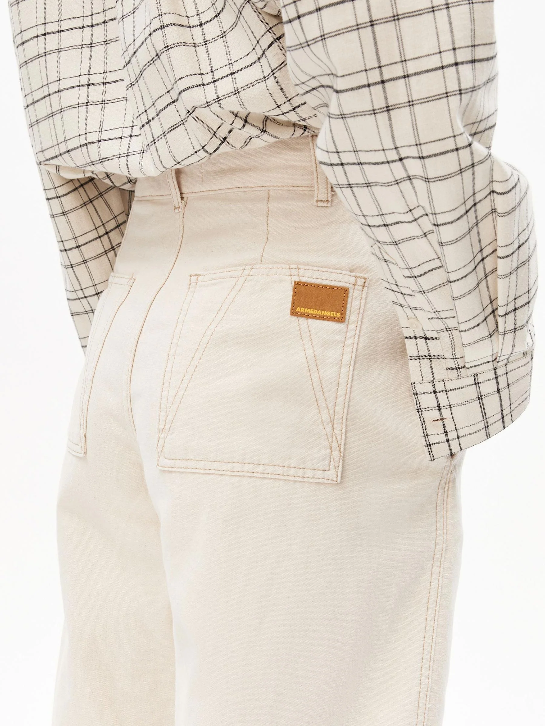 Workwear canvas barrel pant - Afbeelding 6