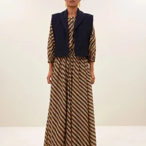 Maxi rok met print ruby manilla skirt