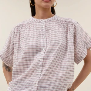 Geruite blouse alex check