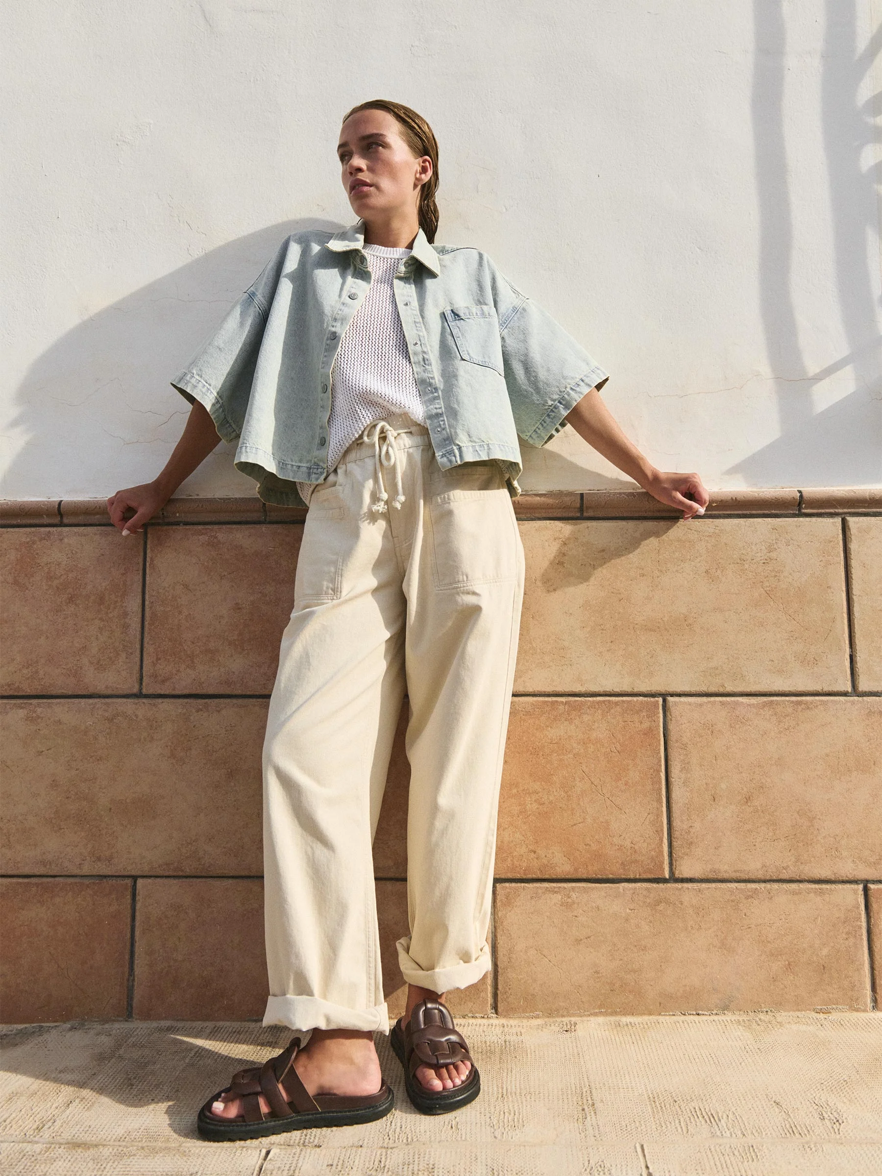 Denim blouse denver - Afbeelding 2