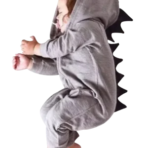 Budino Baby Pakje Dino Grijs