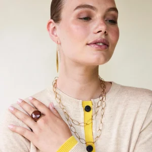 Lange ovale schakelketting