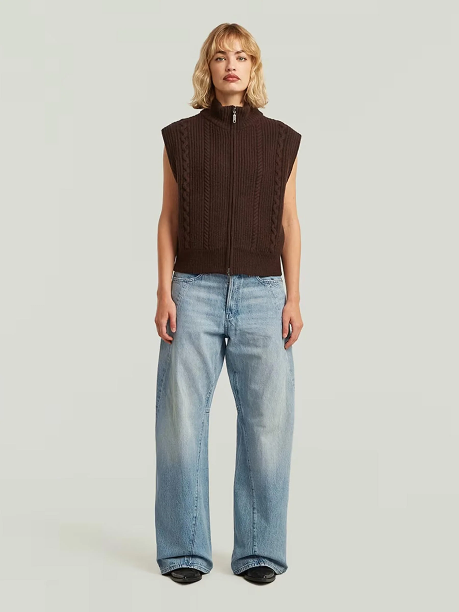 Lichte jeans contor 3d wide lengte 34 - Afbeelding 4