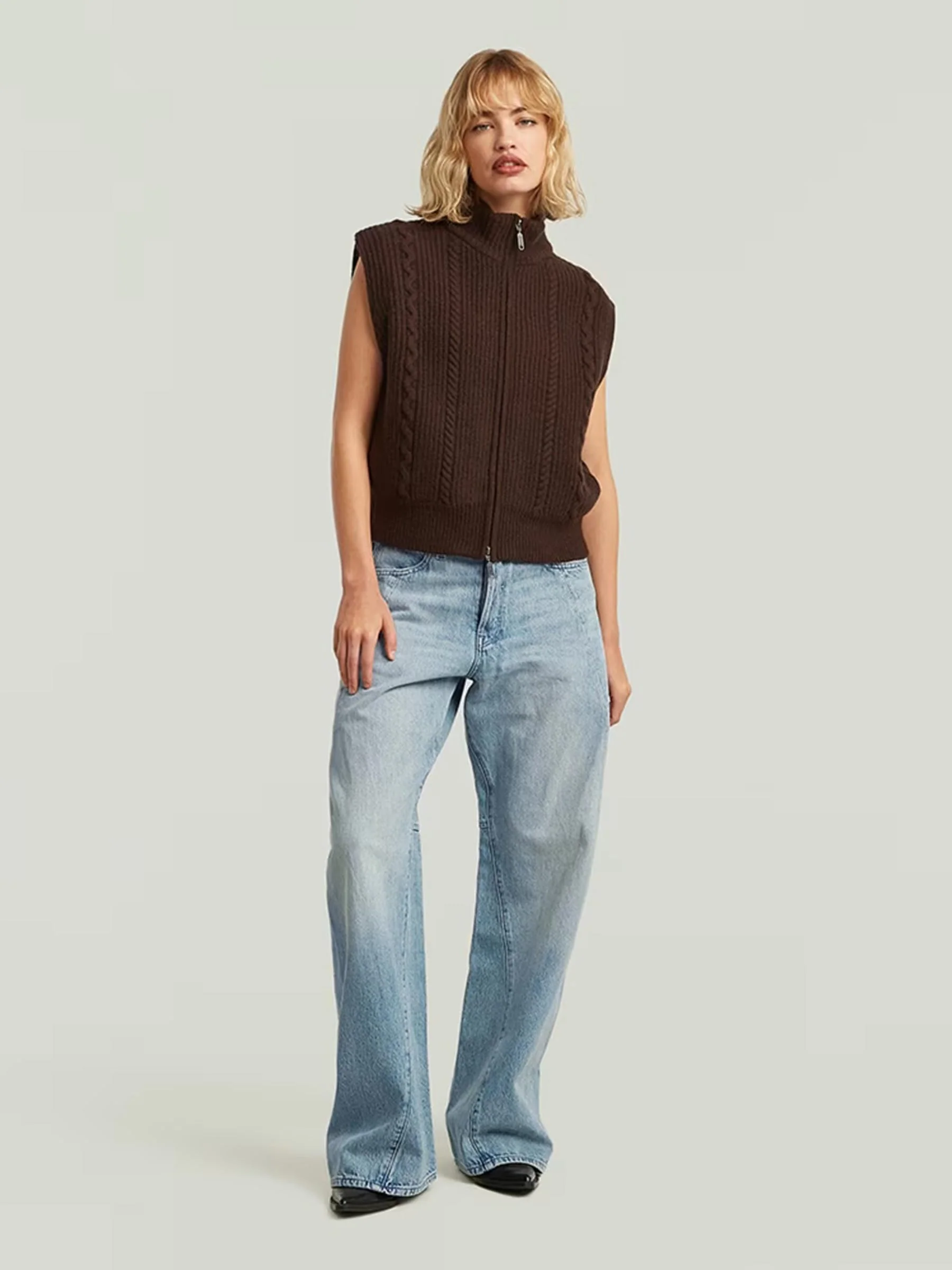 Lichte jeans contor 3d wide lengte 34 - Afbeelding 3