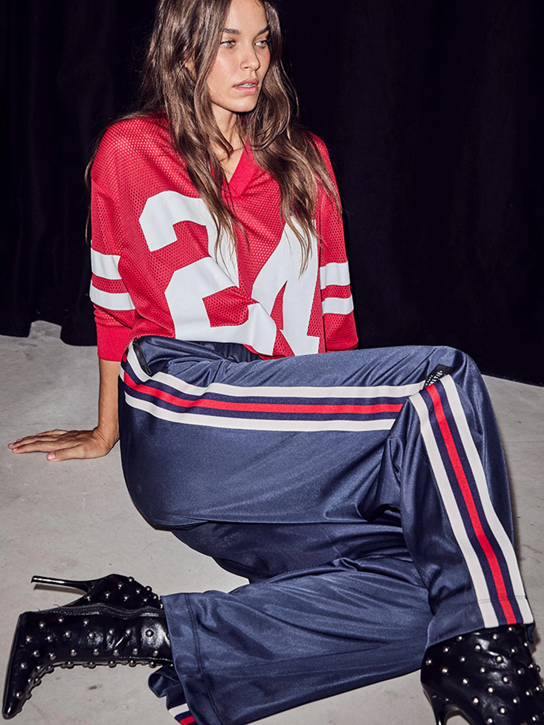 Trackpants baggy track tall - Afbeelding 2