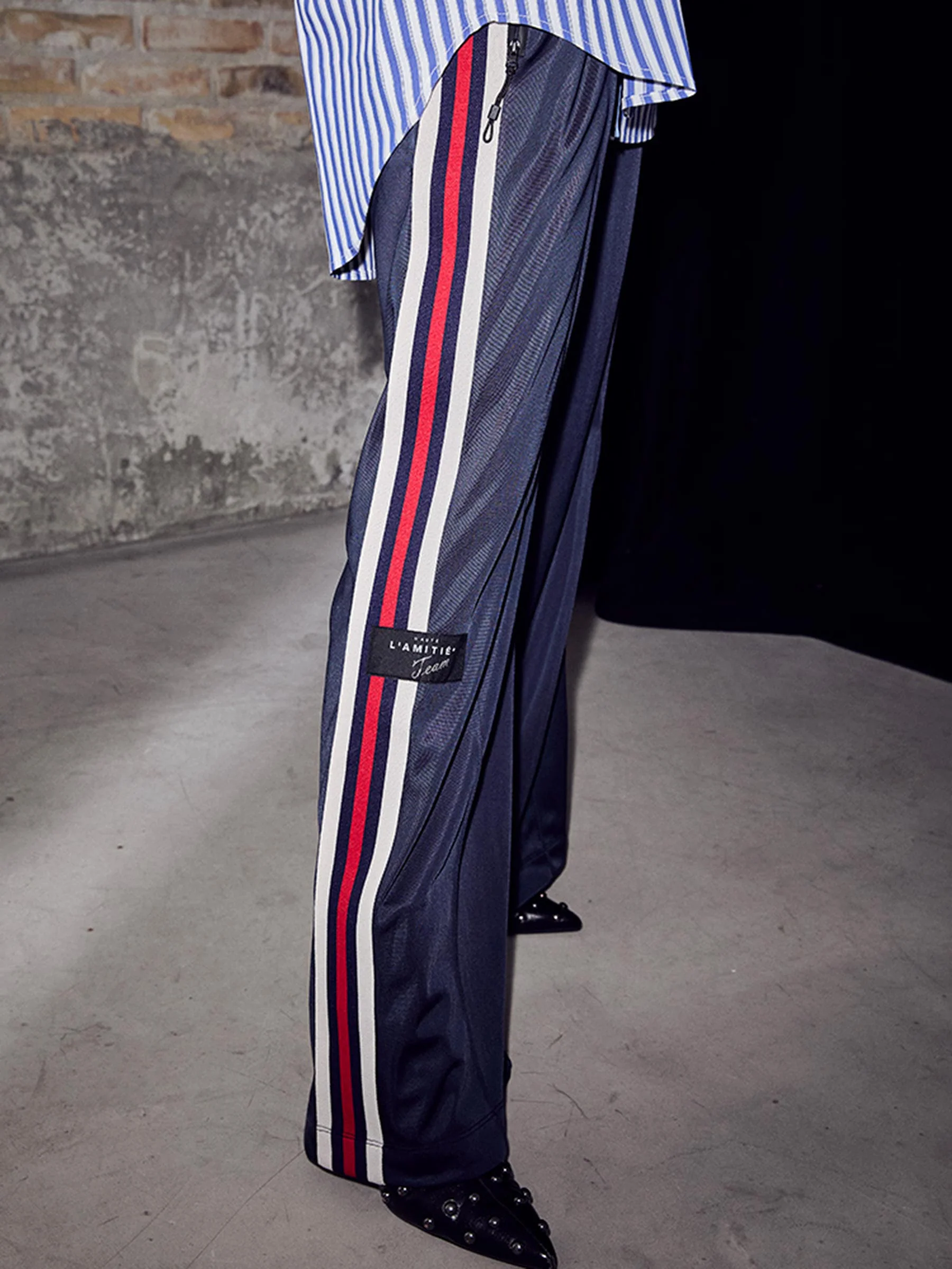 Trackpants baggy track tall - Afbeelding 4