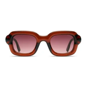 Bruine zonnebril miles ruby