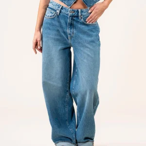 Blauwe jeans lucy loose lifecycle blue
