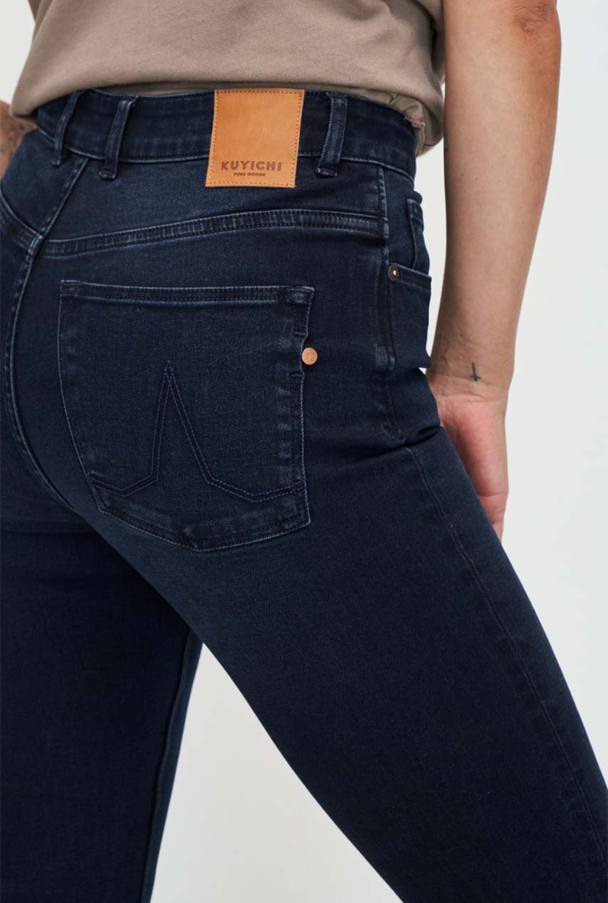 Lisette flare jeans deep blue lengte 34 - Afbeelding 7