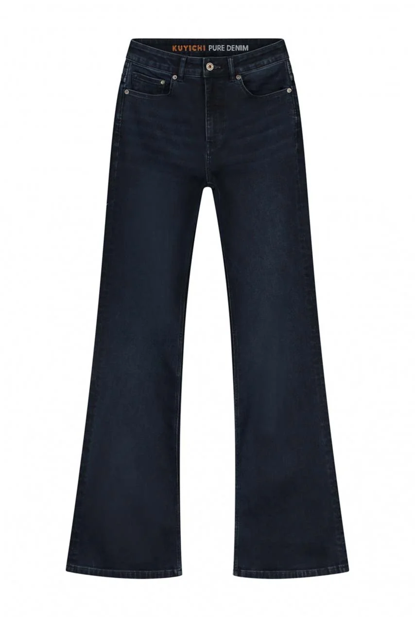 Lisette flare jeans deep blue lengte 34 - Afbeelding 8