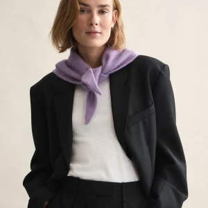 Lila sjaal bandana lavender