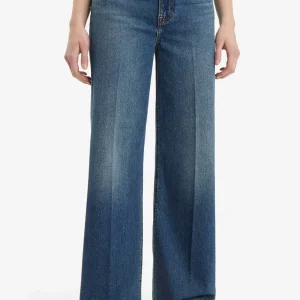 Ribcage jeans met wijde pijpen 32