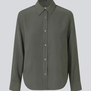 Donkergroene blouse sebastianmd