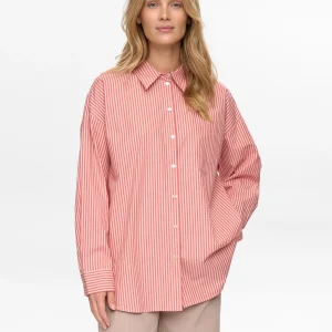 Rood gestreepte blouse nuhailey