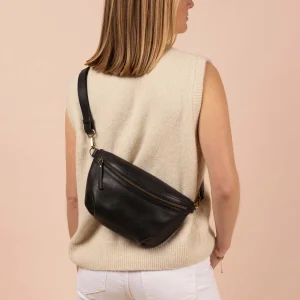 Zwarte crossbody tas milo black