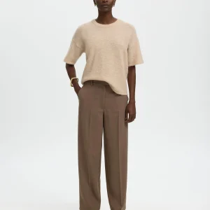 Wolmix trui met korte mouwen lulu