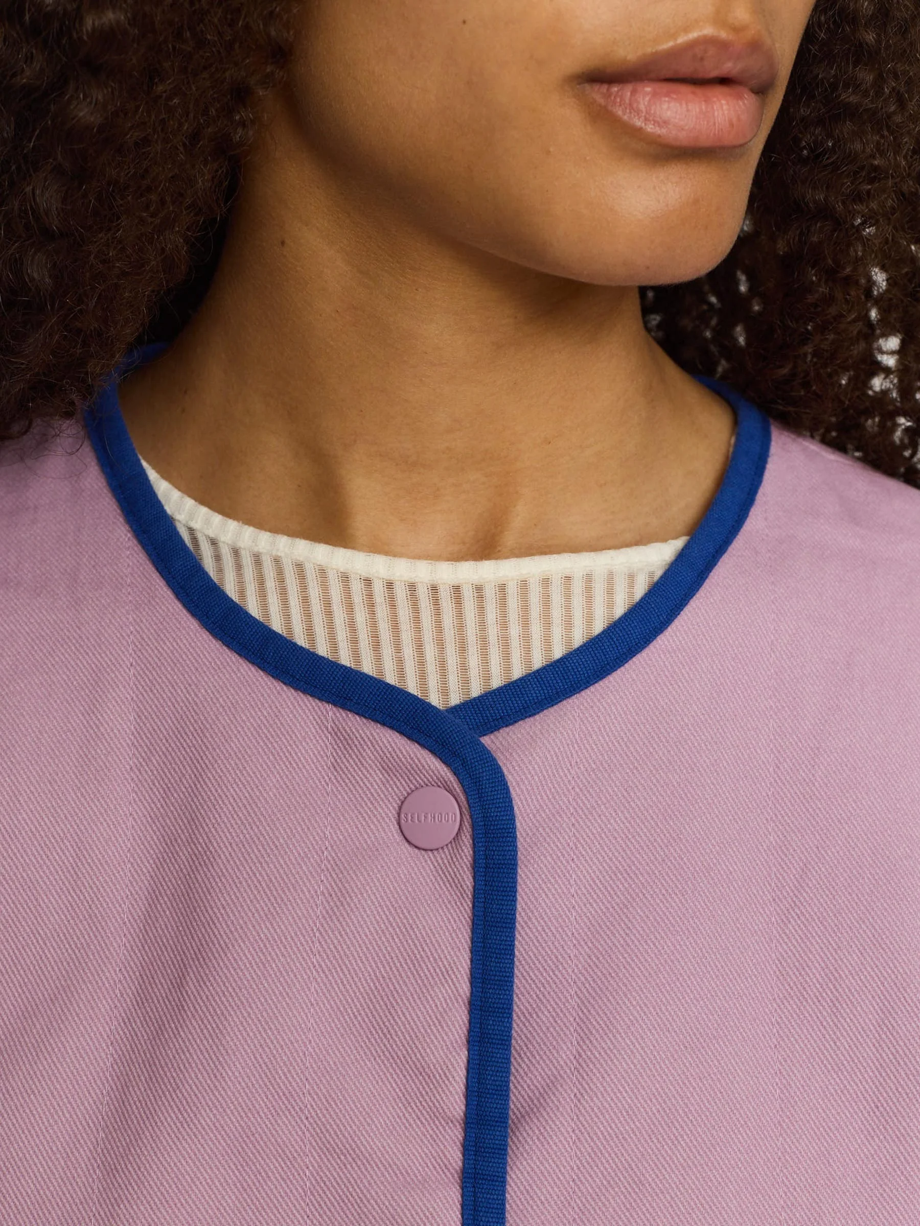 Color block quilted jacket - Afbeelding 5