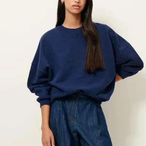 Donkerblauwe sweater chebbi