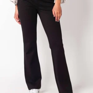 Broek met stretch tanny flare