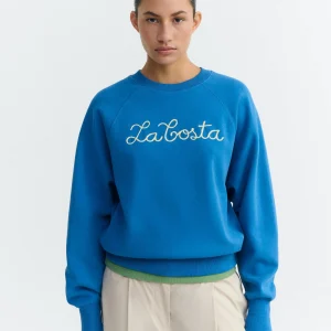 Blauwe sweater bonnie coast