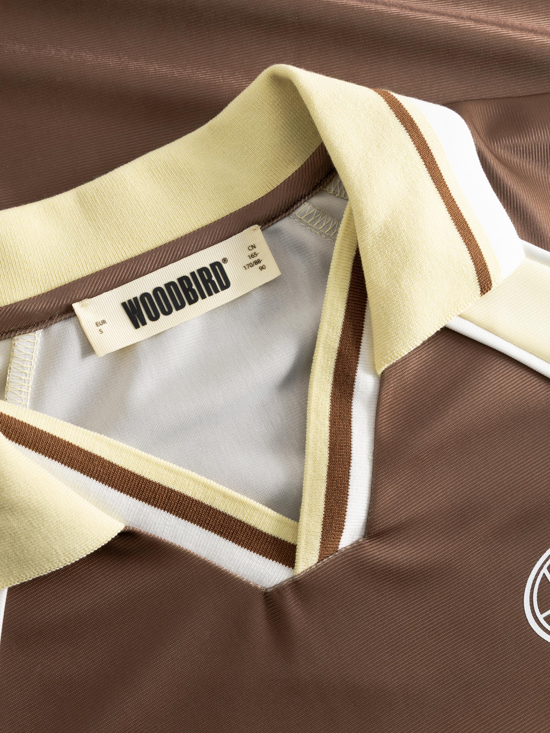 Bruine sports polo wbwaka - Afbeelding 9