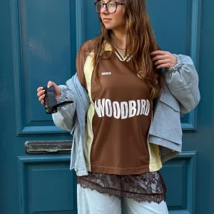 Bruine sports polo wbwaka